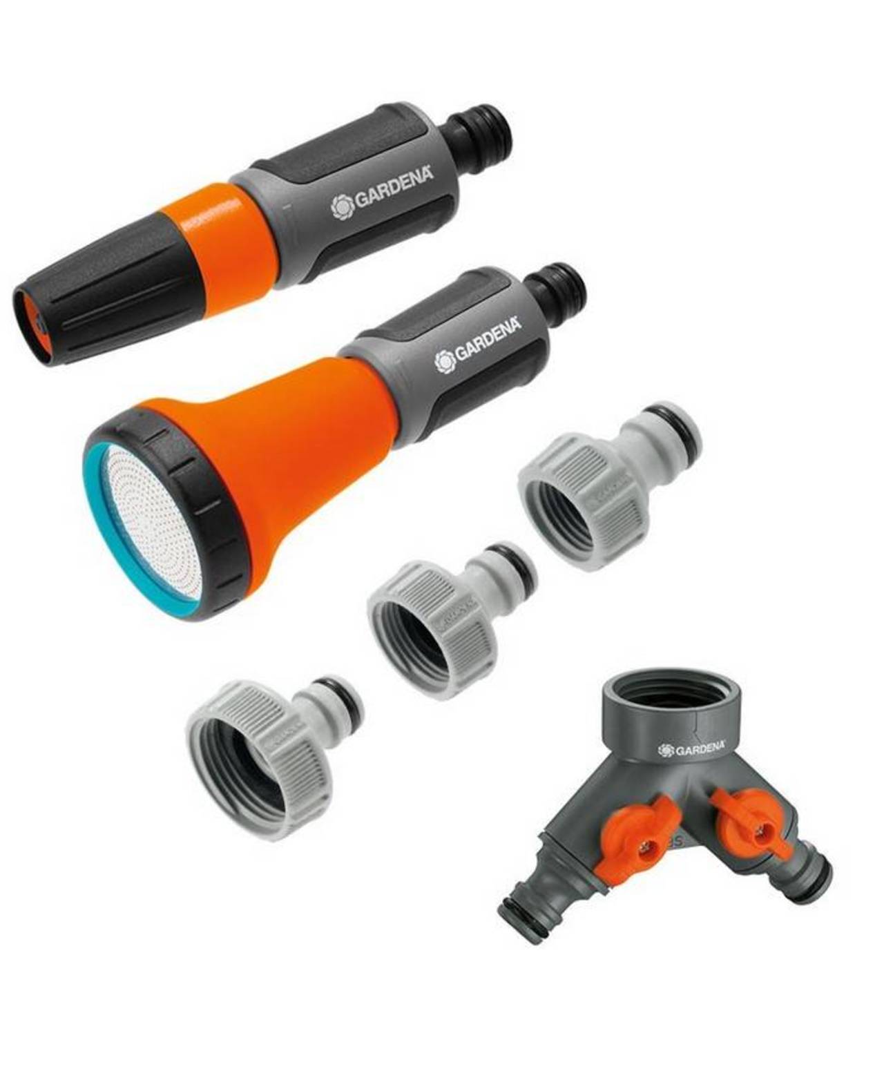 Gardena Wandschlauchbox » RollUP L « 30 m - Set mit Brause und Zubehör