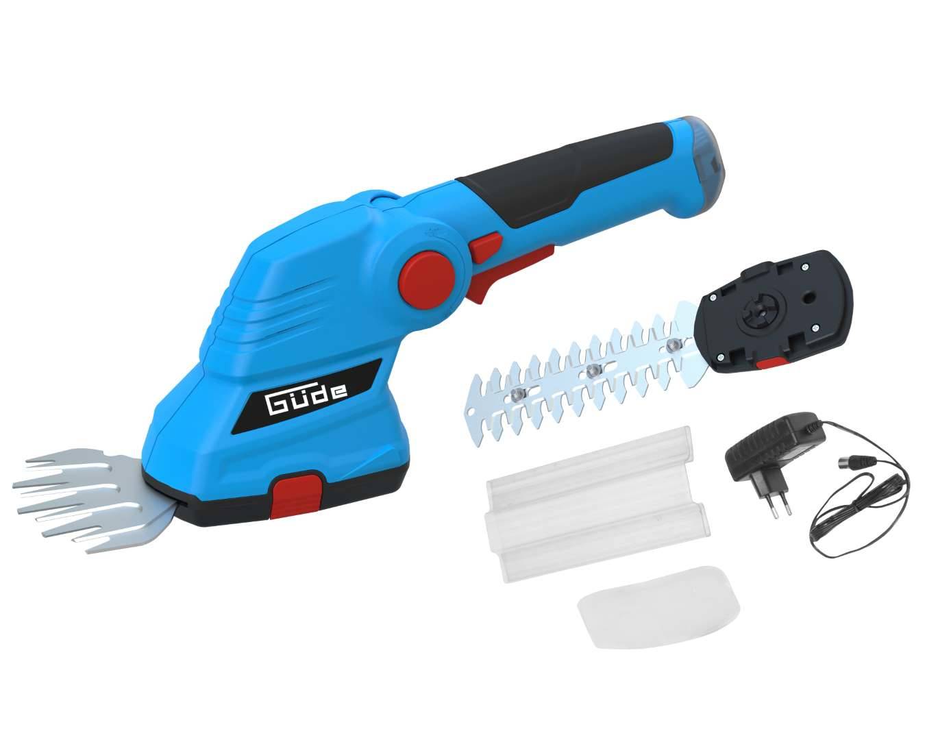 Güde Akku Heckenschere Rasenschere Grasschere Gartenpflegeset Li-Ion GPP 7.2 V Güde Akku Heckenschere Rasenschere Grasschere Gartenpflegeset Li-Ion GPP 7.2 V