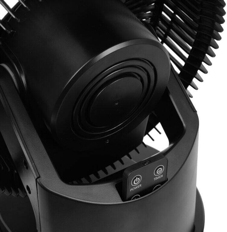 Eurom Ventilator » Vento 3D Silent Comfort Black « mit Timerfunktion