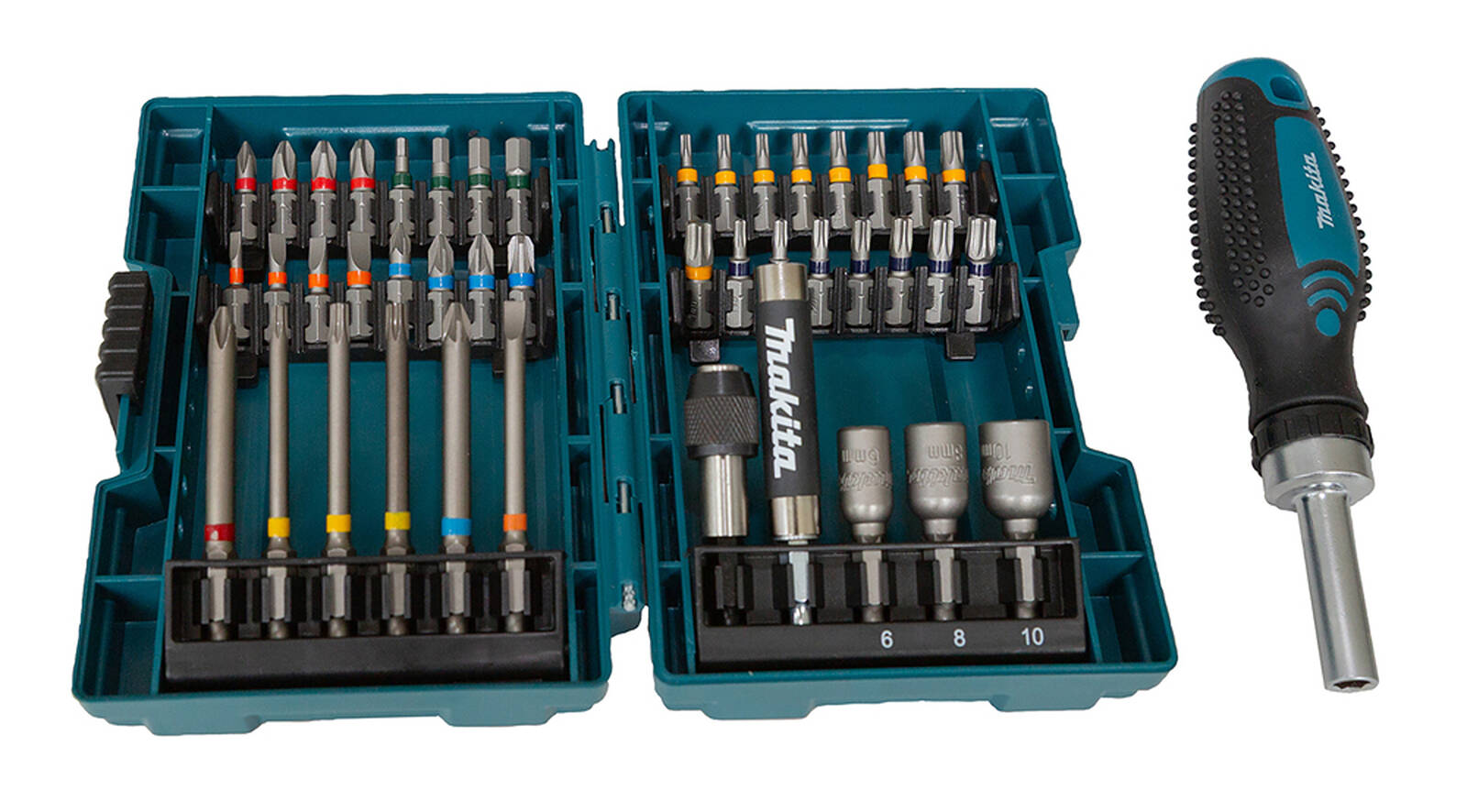 Makita Bit-und-Ratschen-Set » E-25096 « 44-tlg. inkl. Koffer