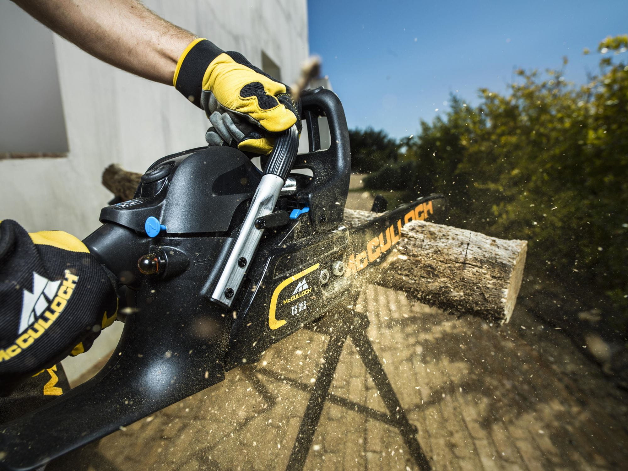 McCULLOCH Benzinkettensäge » CS35S « 17.15 m/s, mit Vibrationsdämpfung