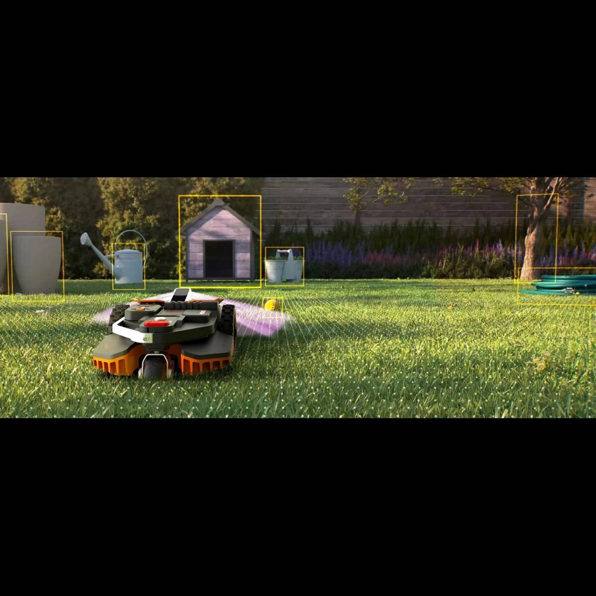 ♦ OUTLET ♦ Worx Mähroboter » WR202E « Landroid Vision, M250, KI, HDR-Kamera