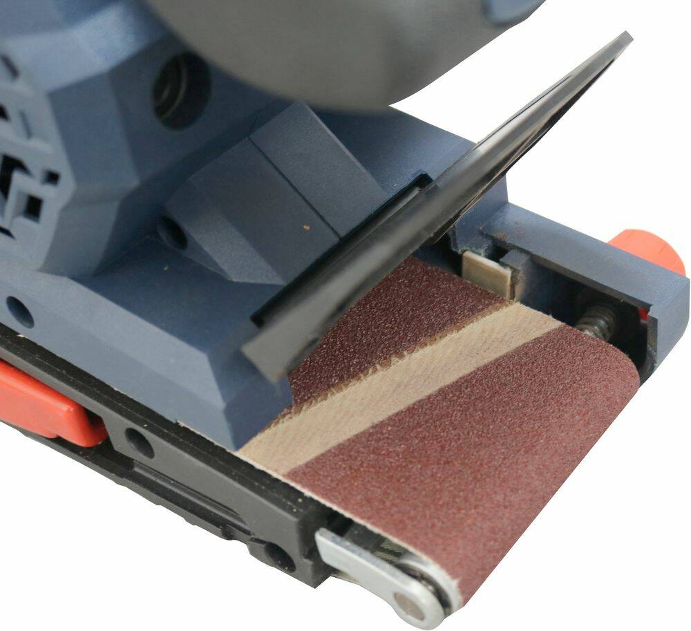 Güde Bandschleifer » BS 76-900 E « 900 Watt inkl. 2 Stk. Schleifbänder