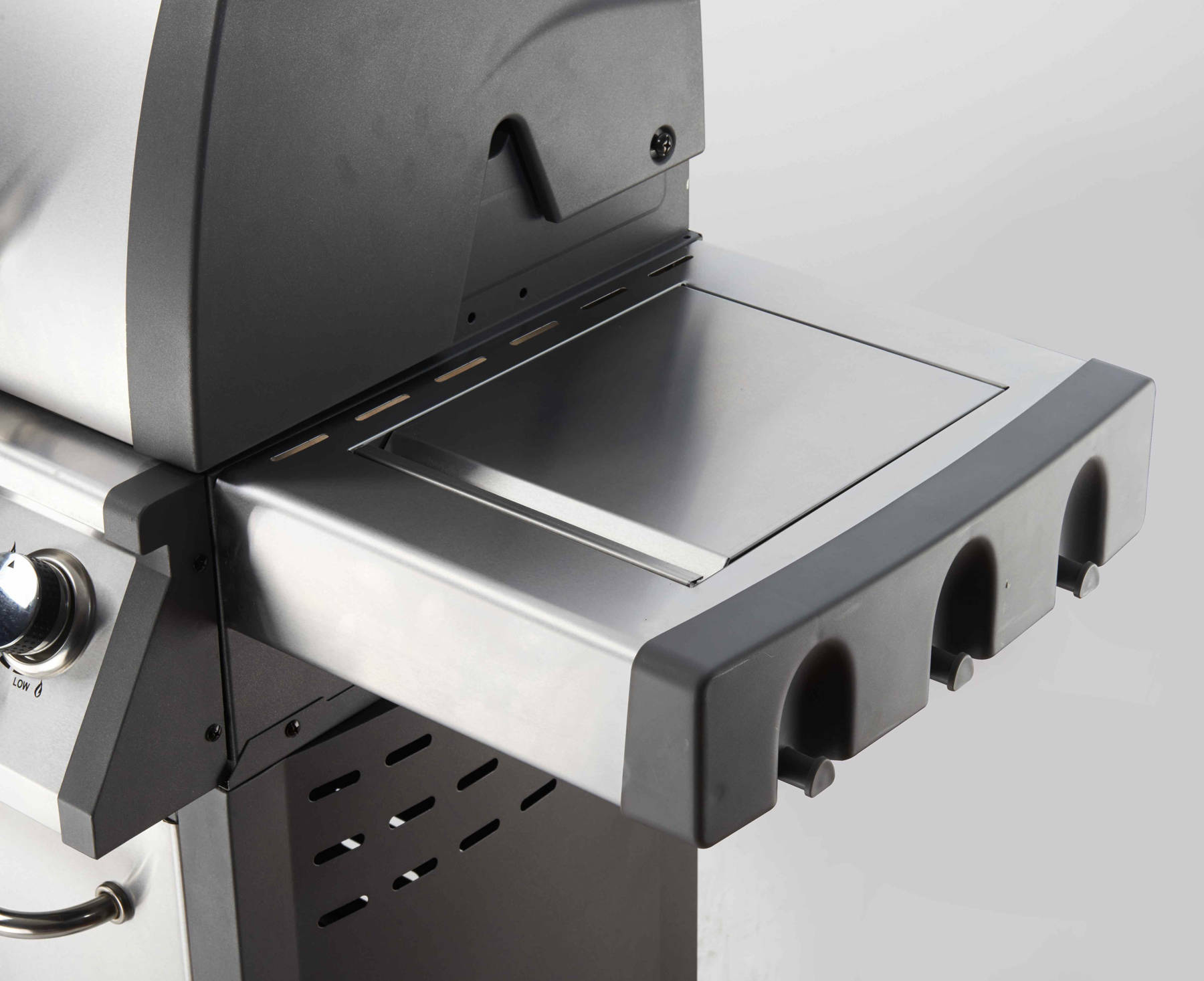 El Fuego Edelstahl Gasgrill Hartford AY434, 3 Hauptbrenner + Seitenbrenner