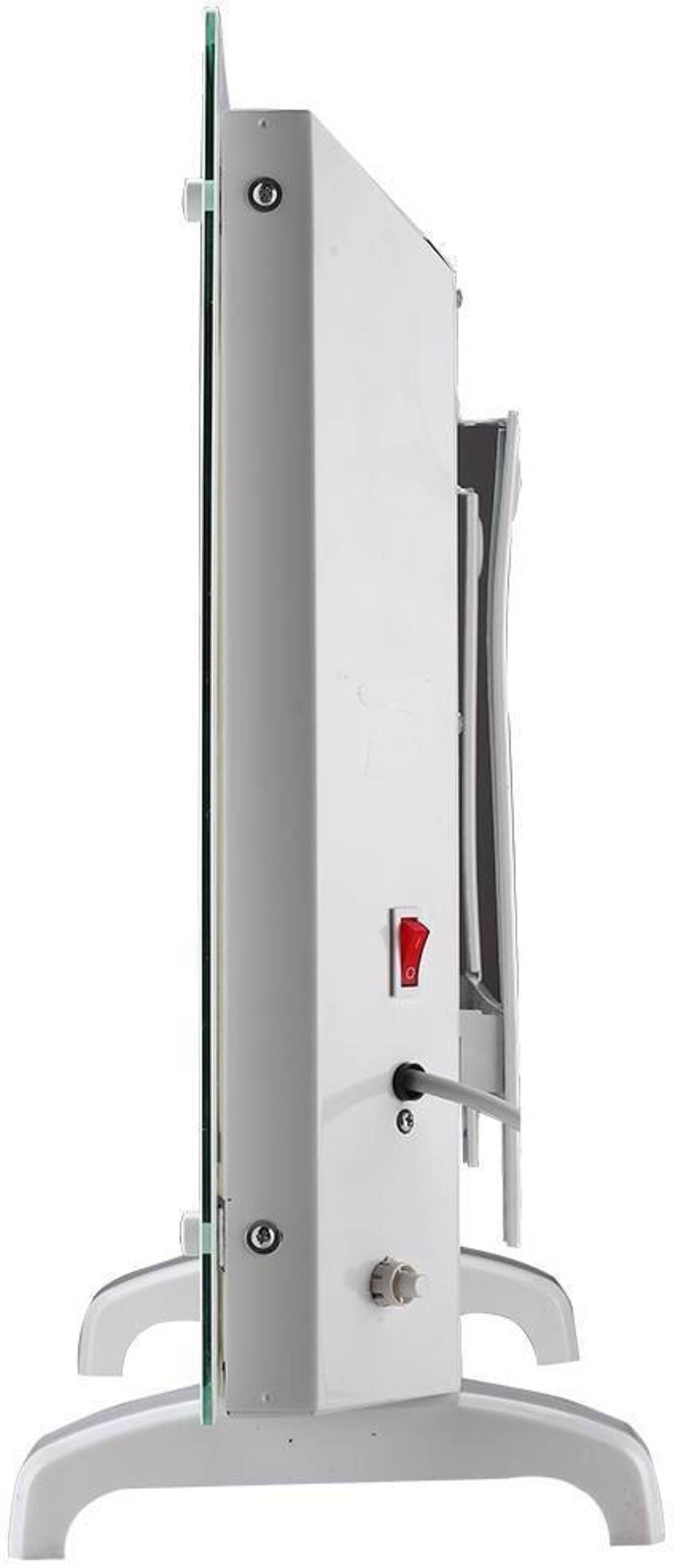 El Fuego® Elektro-Konvektor» Oslo « Glaskonvektor, weiß