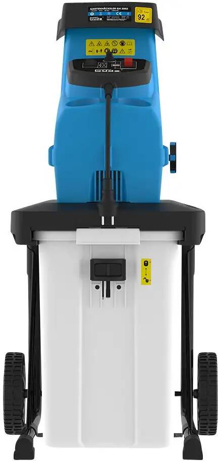Güde Gartenhäcksler » GH 2802 SILENT « 2800 Watt, 60 l Fangbox