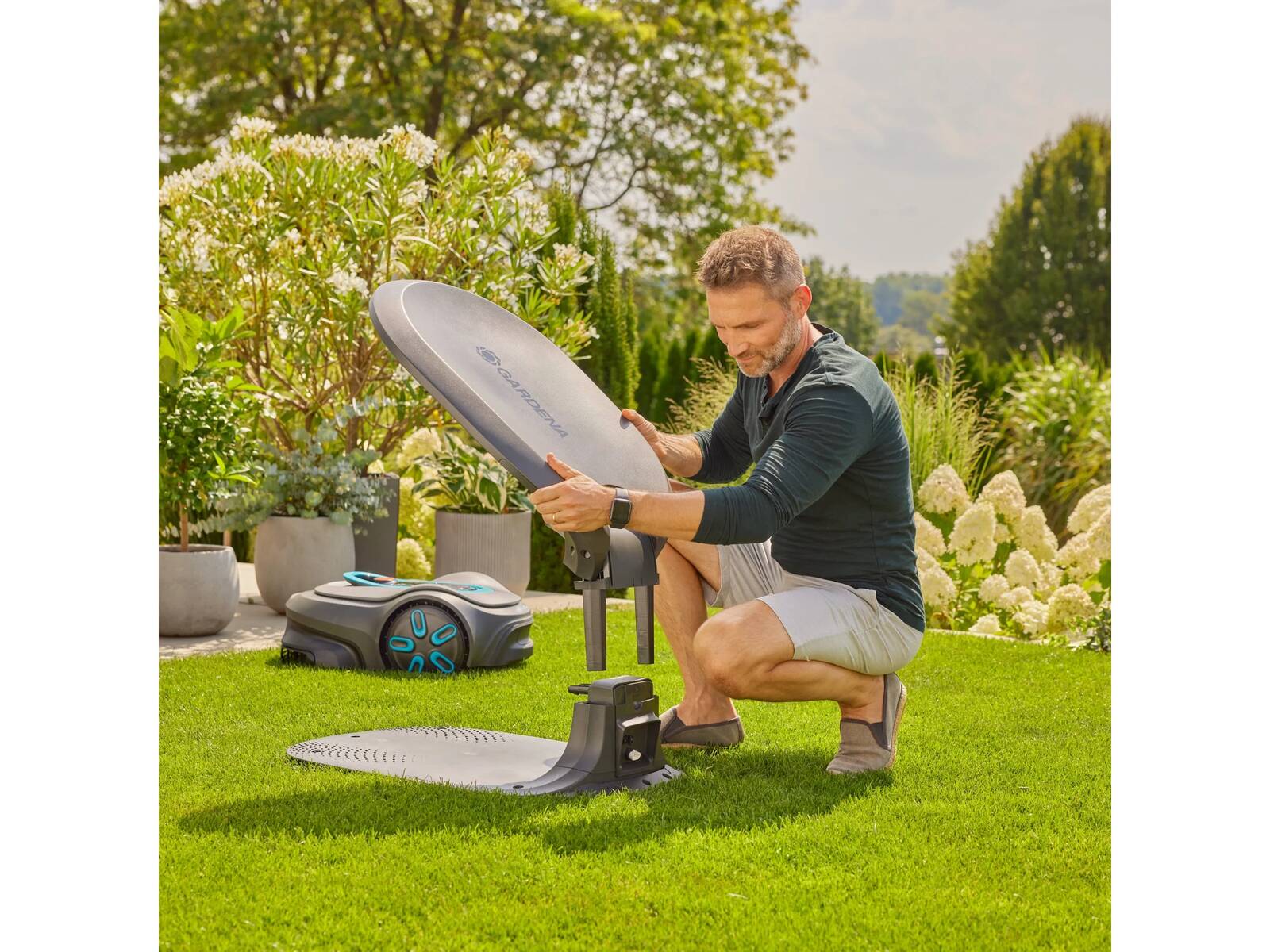 Gardena Mähroboter Garage » 15025-20 « für smart SILENO pro, max, free