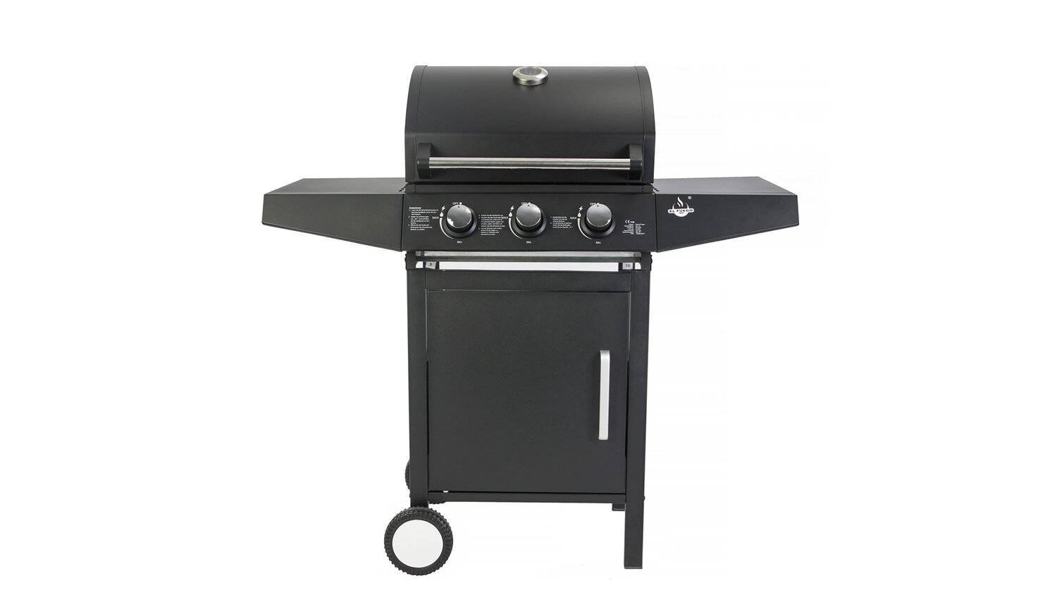 EL FUEGO® Gasgrill » SAN ANGELO « AY0581 - inkl. Deckelthermometer