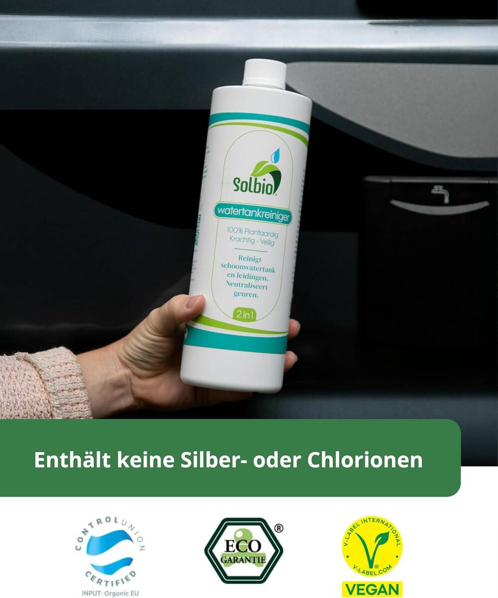 Solbio » Wassertankreiniger « 1 Liter, Gebrauchsfertig