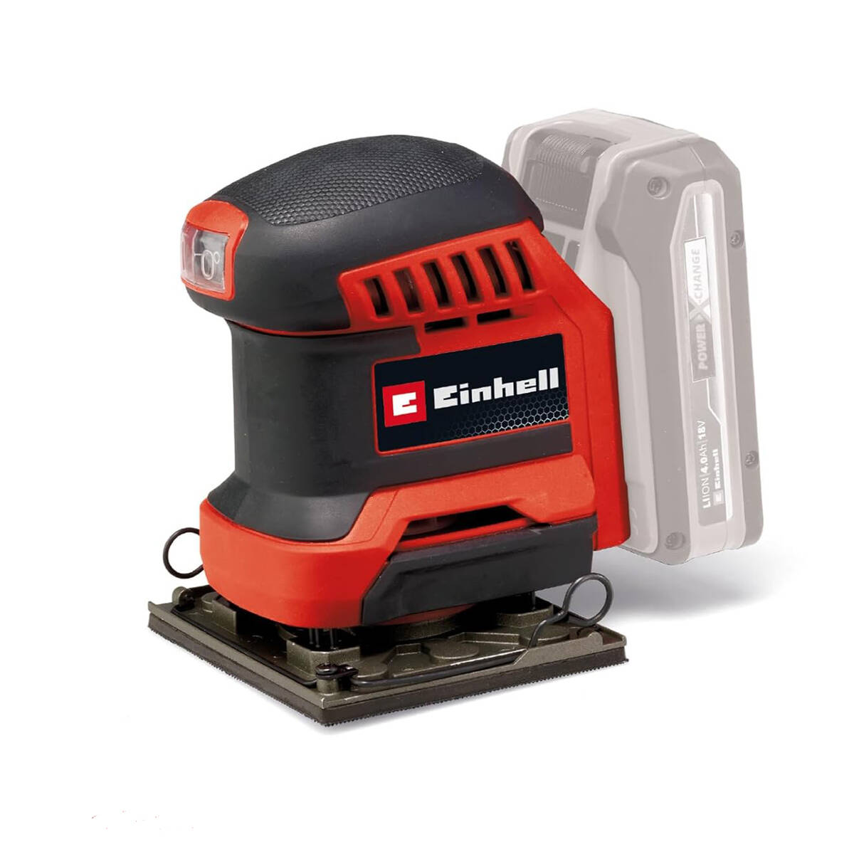 Einhell Akku-Faustschleifer » TE-OS 18/113 Li-Solo « Kletthaftung, 18 V