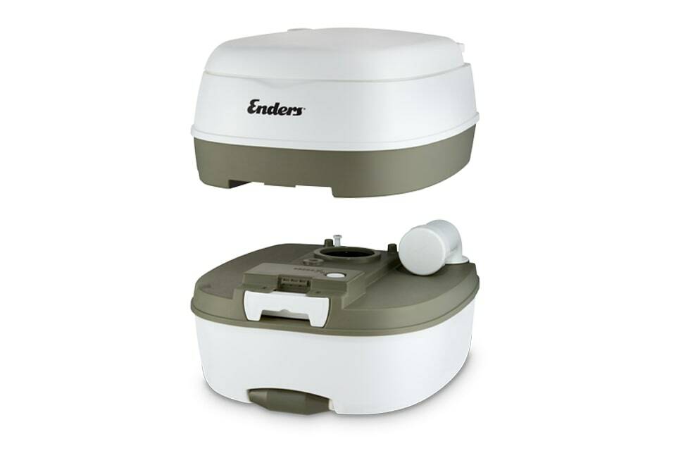Enders Campingtoilette Starter Set » Deluxe « inkl. 2x Sanitärkonzentrat