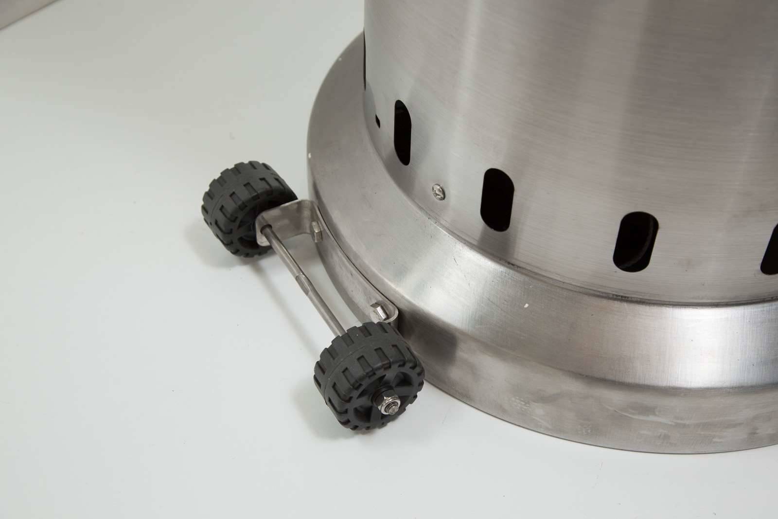 Activa Terrassenheizer Brolly High-End, 13 kW, Edelstahl, Heizpilz