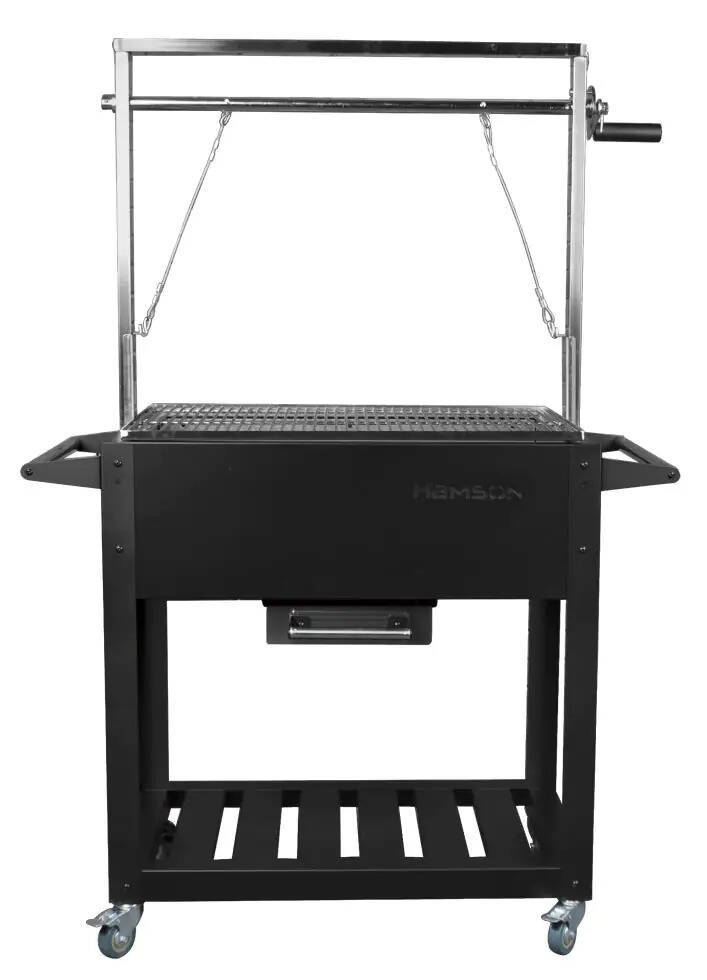 Hamson Holzkohlegrill » Weston « Mit Kohle & Holz befeuerbar