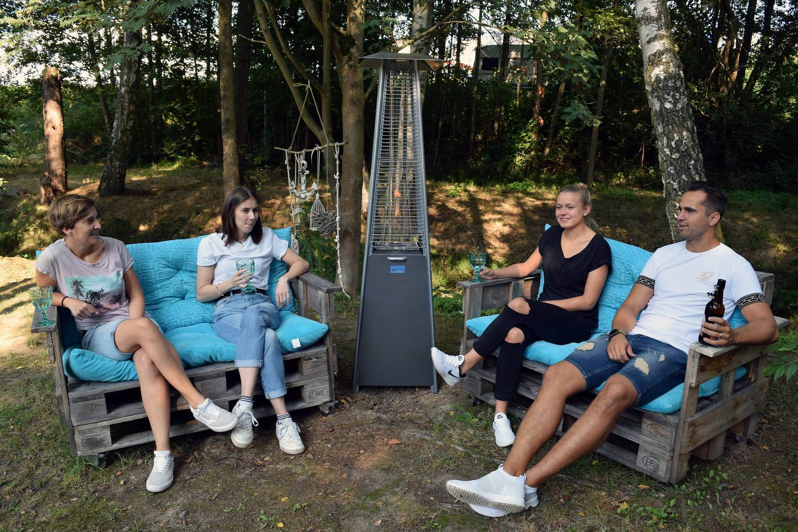 Activa Heizpyramide / Gasheizstrahler » Cheops II « 9.3 kW