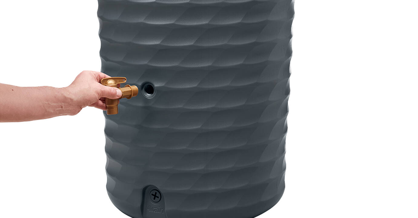 4rain Regenspeicher » Jolie 2in1 « graphitgrau, 230 Liter