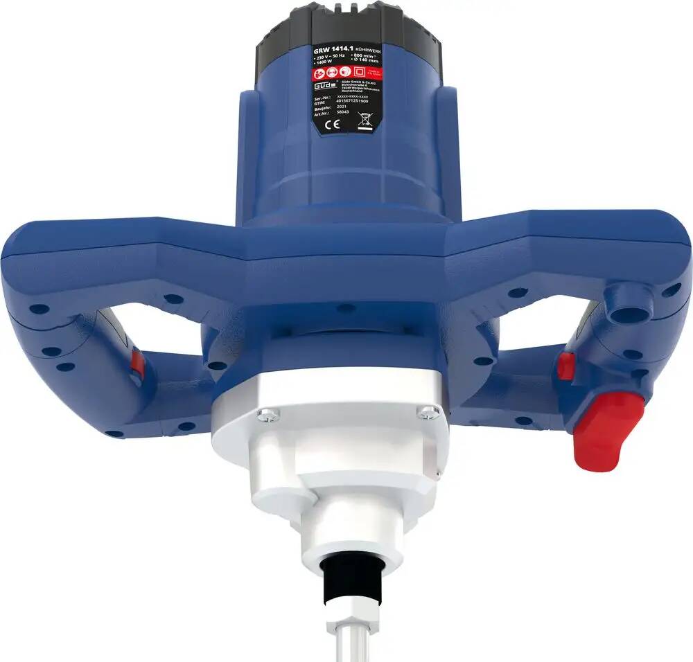 Güde Rührwerk » GRW 1414.1 « 1400 W, Metallgetriebe, Ergo-Design
