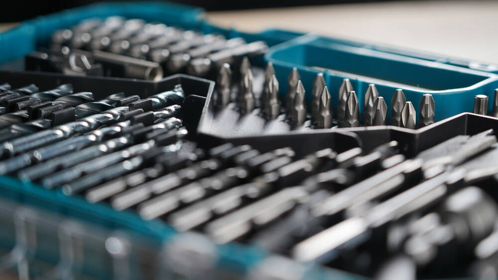 Makita Bohrer-Bit-Set » E-16988 « 75-teilig - 45 Jahre Makita Edition