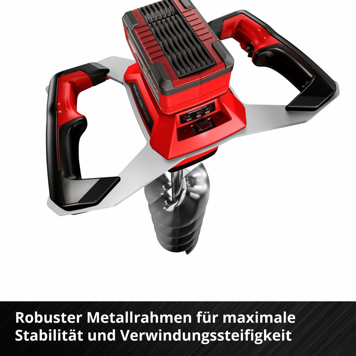 Einhell Akku-Erdbohrer » GP-EA 18/150 Li BL-Solo « Inkl. 80cm Bohrer