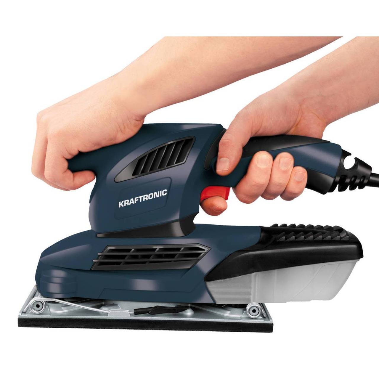 Kraftronic Schwingschleifer KT-SS 300, 300W, Alu-Teller, Schleifer