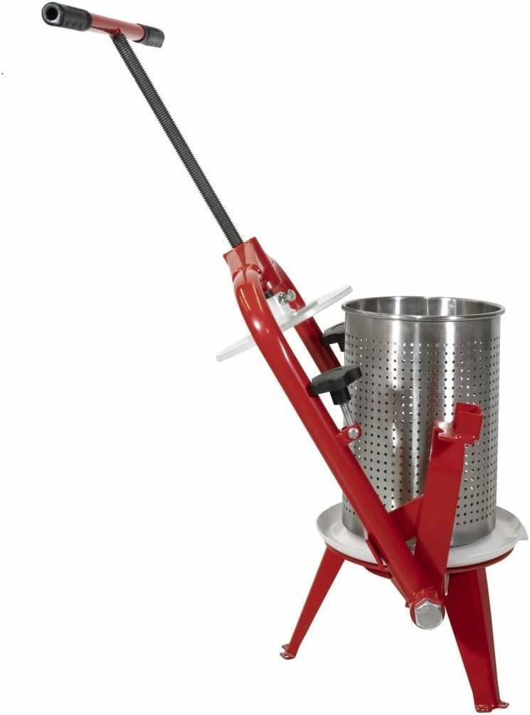 Güde Obstpresse » OP 9 « Mechanischer Antrieb, Edelstahlkorb 9 Liter