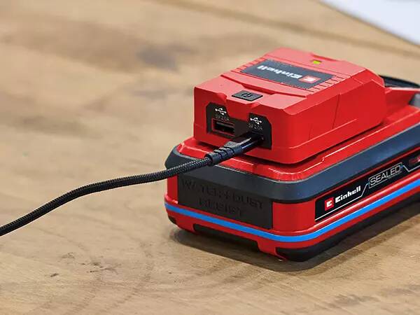 Einhell USB-Akku-Adapter » TC-CP 18 Li USB A/C-Solo « für Smartphones