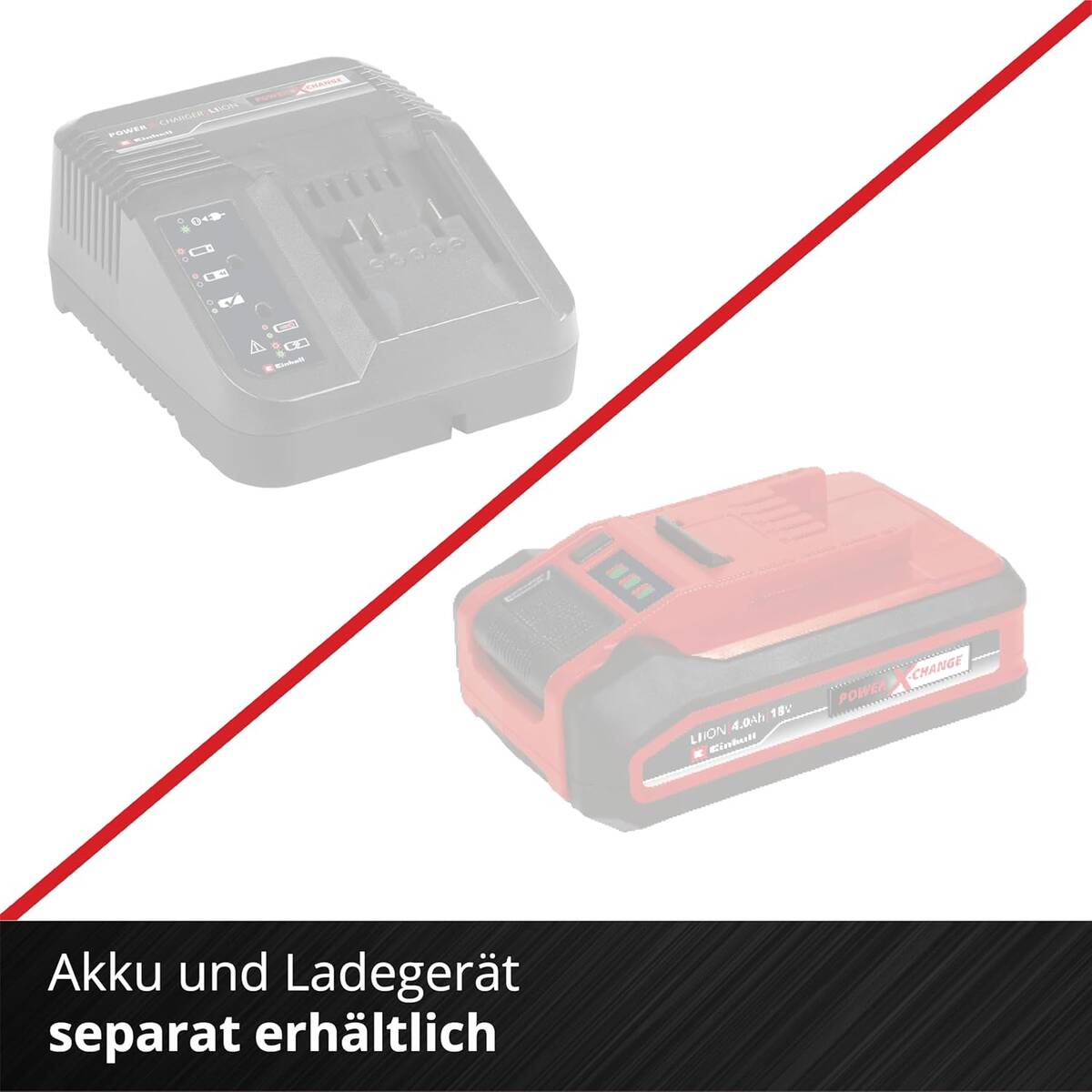 Einhell Akku-Sense » GP-BC 36/430 Li BL-Solo « Professional, Brushless