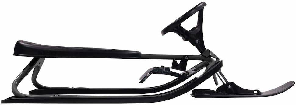 Stiga Lenkschlitten » Snowracer Iconic « 3-Kufen Racer, graphite grey