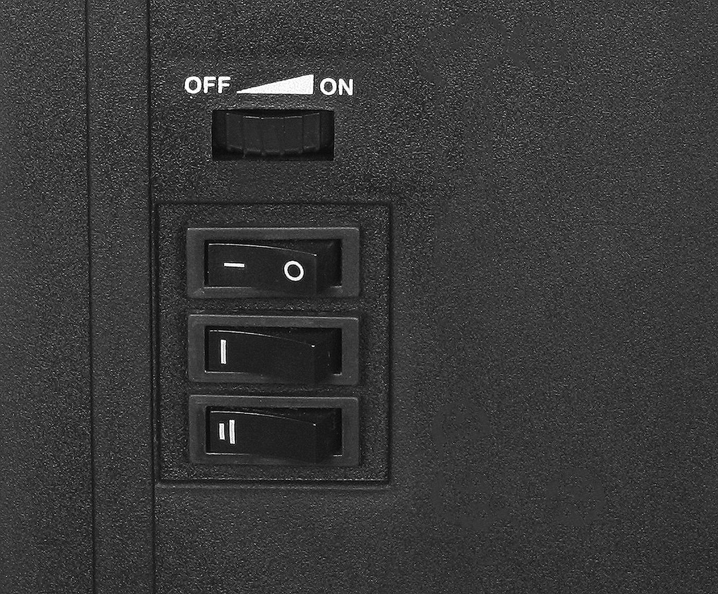 El Fuego® Elektrokamin » Como « schwarz, LED Flammeneffekt