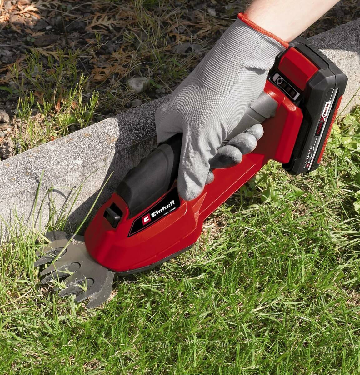 Einhell Akku-Gras- und Strauchschere » GE-CG 18/100 Li-Solo « Softgrip