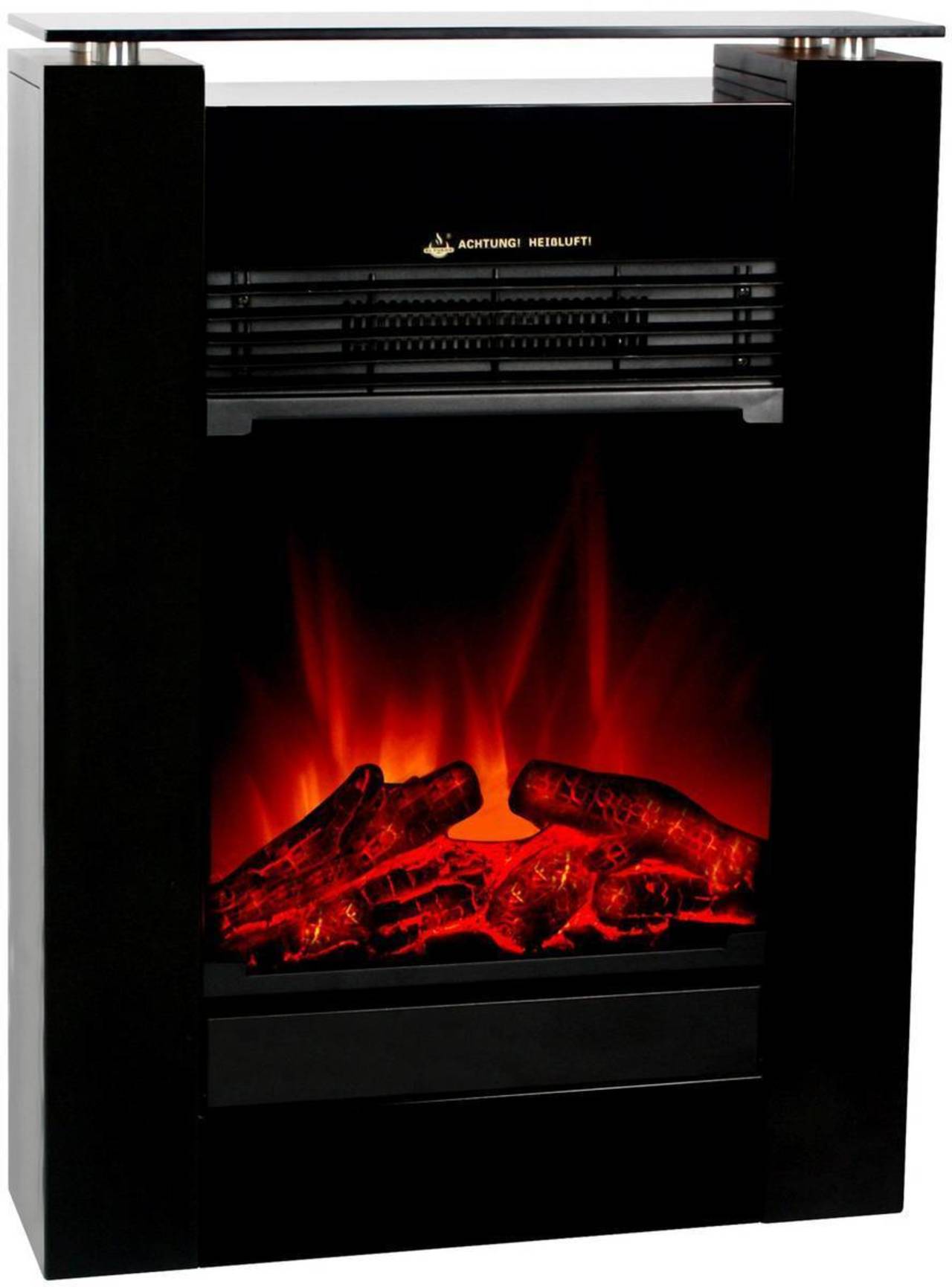 El Fuego Elektrokamin » Tessin « AY0627 - 2 Stufen, Schwarz