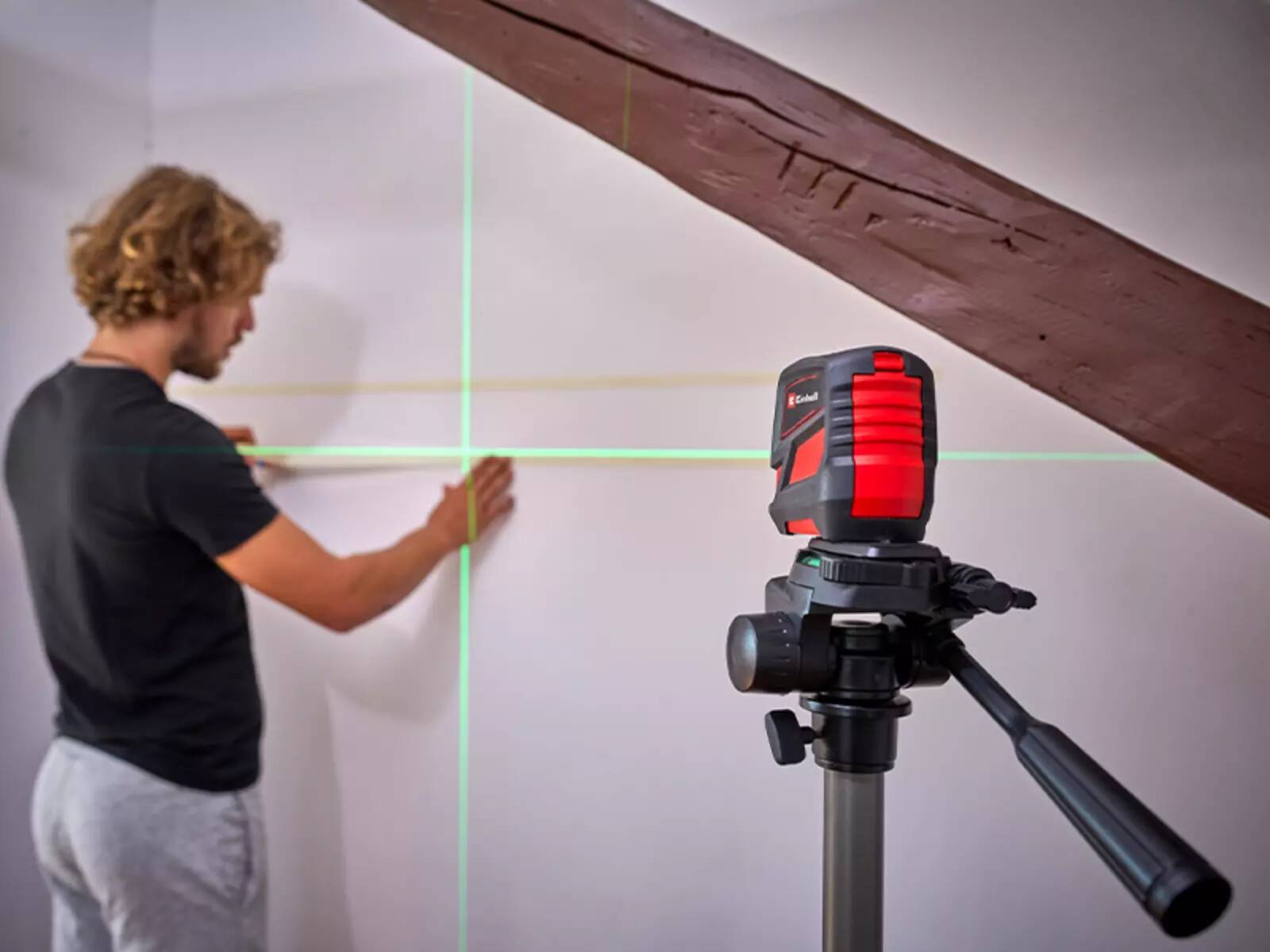 Einhell Kreuzlinienlaser » TC-LL 2 G « digitale Wasserwaage