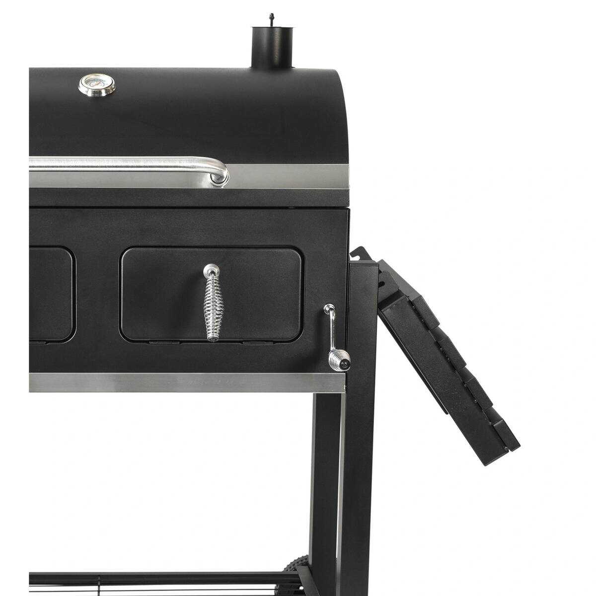 Mr. Gardener Holzkohlegrill » Ottawa XXL « 80x42cm, Rost-in-Rost