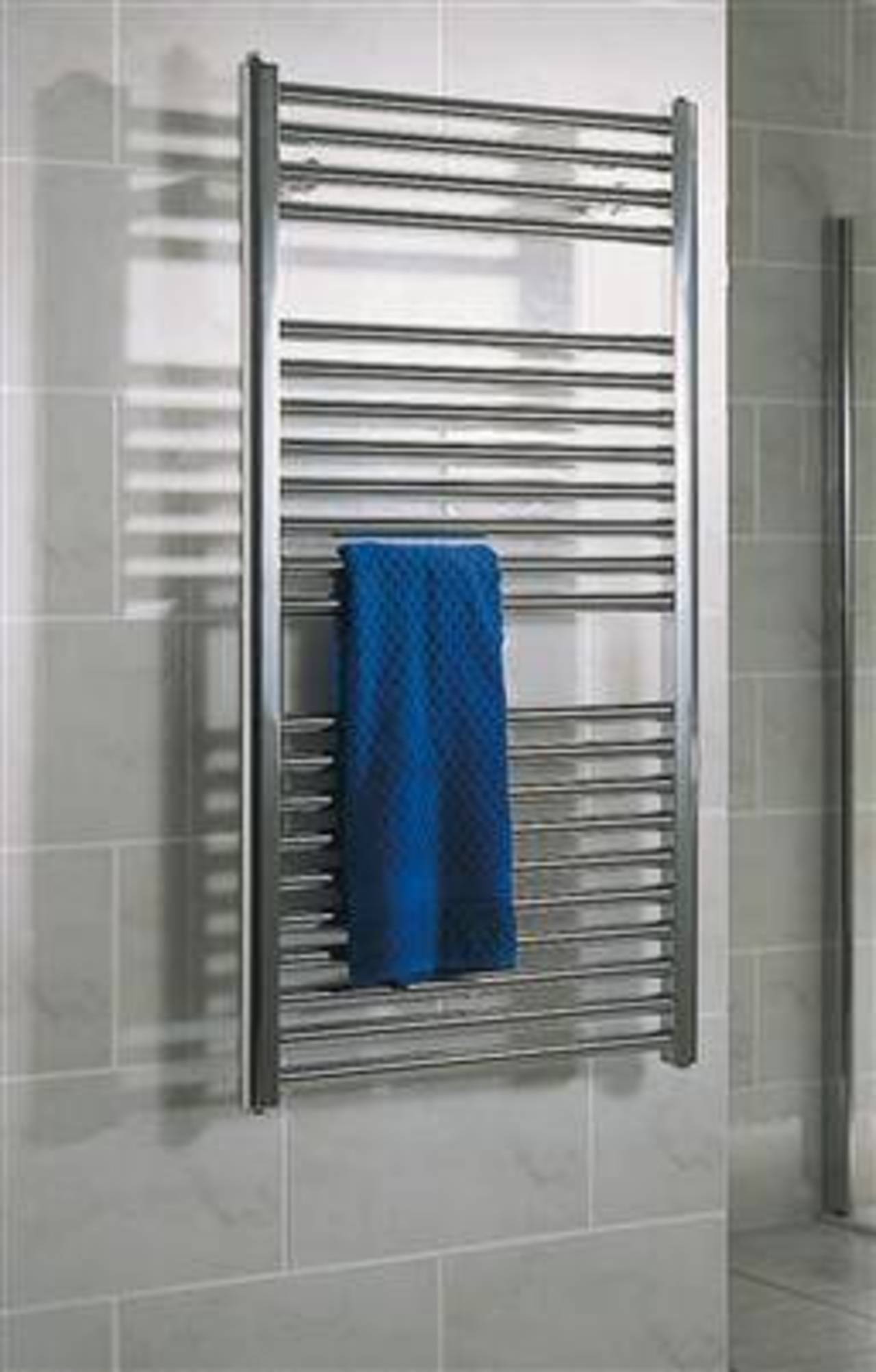 Design Bad Heizkörper MÜNCHEN chrom Gebr. Schulte 730 x 400 mm, 210 Watt EN 442