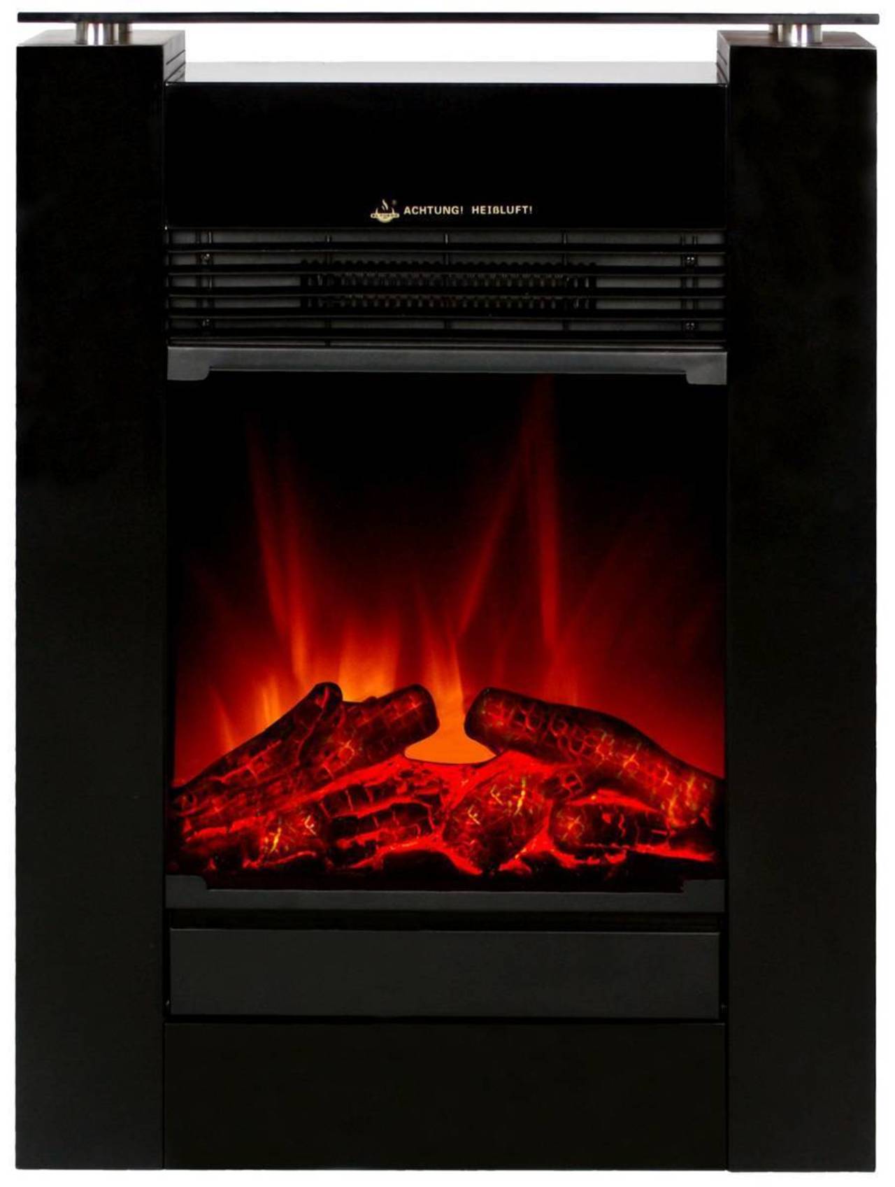 El Fuego Elektrokamin » Tessin « AY0627 - 2 Stufen, Schwarz