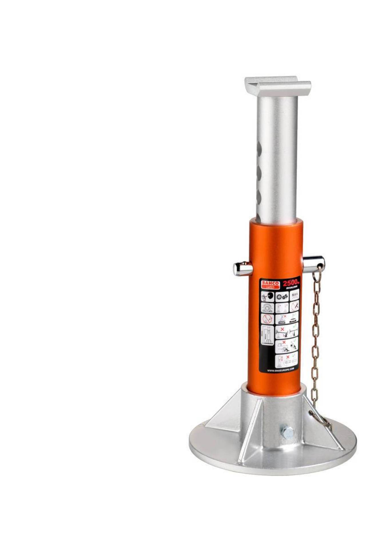 Bahco Aluminium Unterstellböcke BH3AL2500 - 2 Stück je 2,5 Tonnen Tragfähigkeit