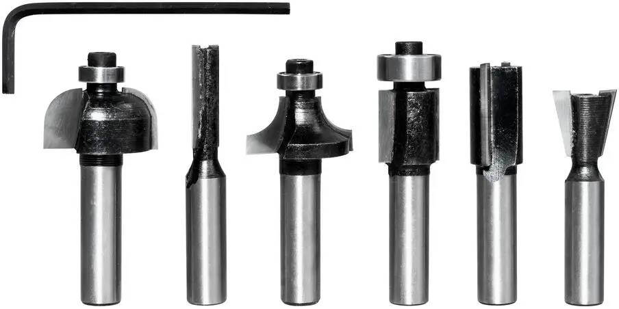 Güde Zubehör » Oberfräser-Satz 6-tlg. « Q9-Serie, für zB. Art. OF1200E