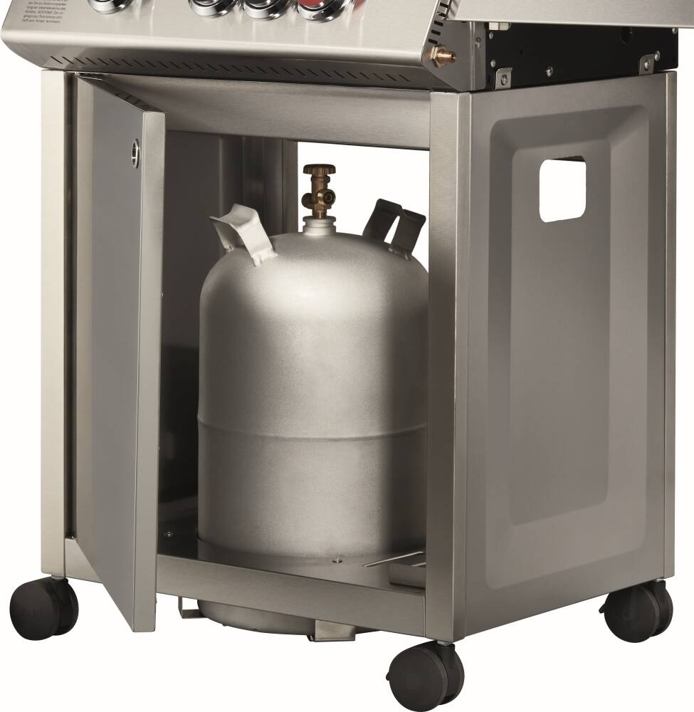 Mr. Gardener Gasgrill » Virginia 3 « inkl. Turbo-Zone & Seitenkocher