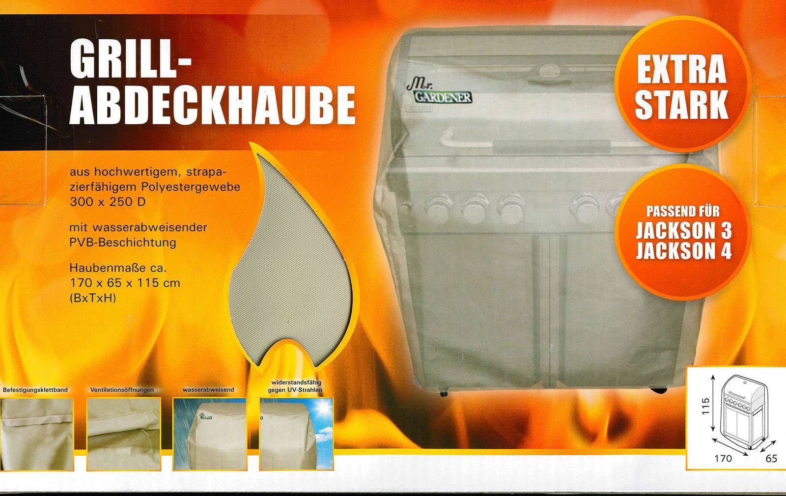 Mr. Gardener Wetterschutzhülle passend für Jackson 3/4