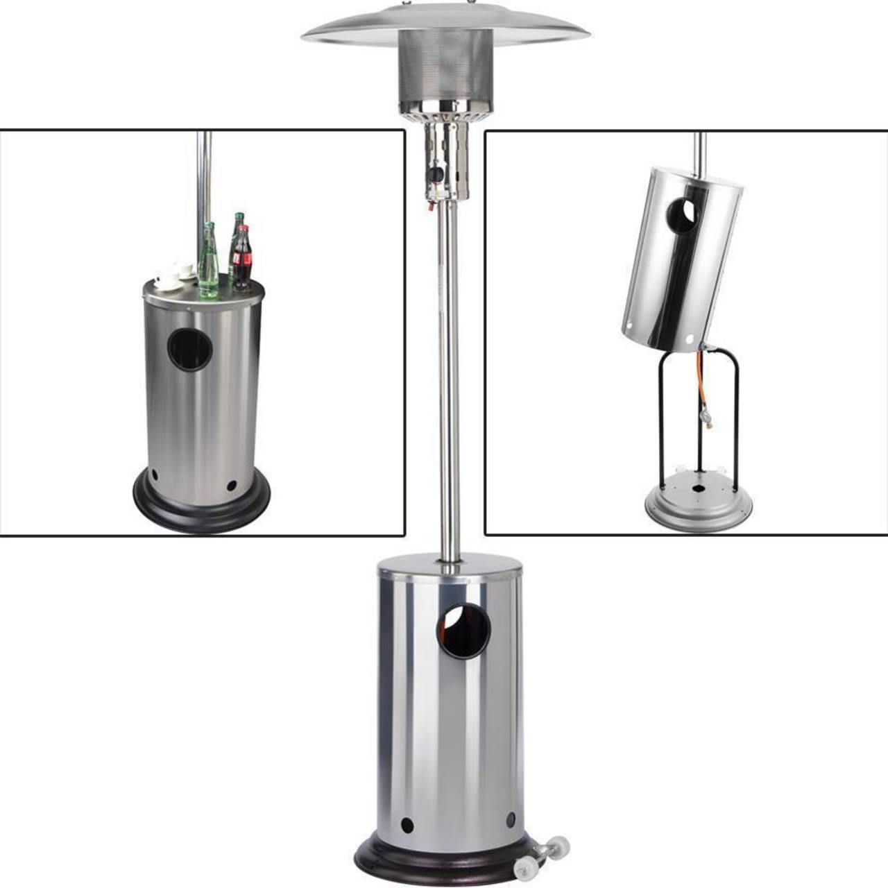 Activa Terassenheizstrahler / Heizstrahler "Brolly POWER" max. 12 kW