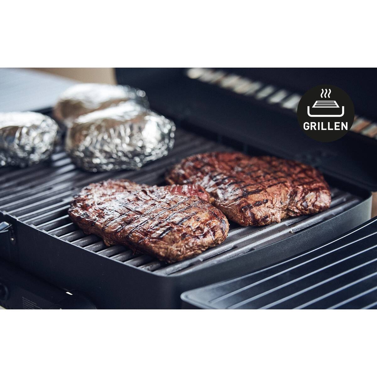 Mr. Gardener Gasgrill » Iowa « von Enders, 4,4 kW, Piezo, 2 Ablagen