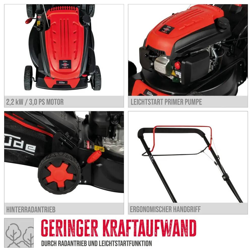 Güde 4-Takt-Benzin Rasenmäher » ECO WHEELER 413.3 R « Radantrieb