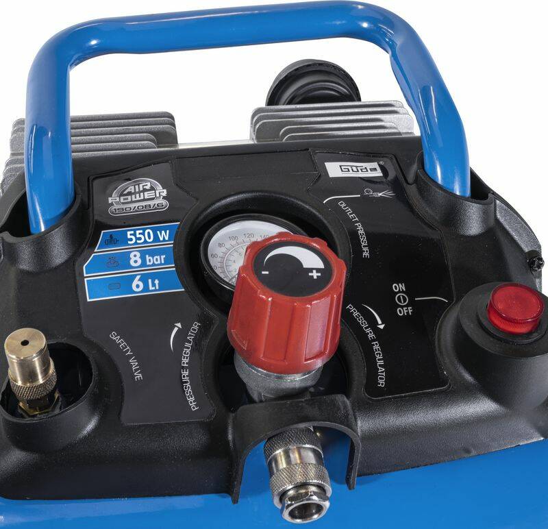 Güde Kompressor » Airpower 110/8/6 SILENT « wartungs- und ölfrei