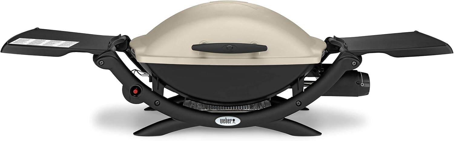 Weber Gasgrill » Q 2000 « inkl. Rollwagen Art. 6557, 3,52 kW