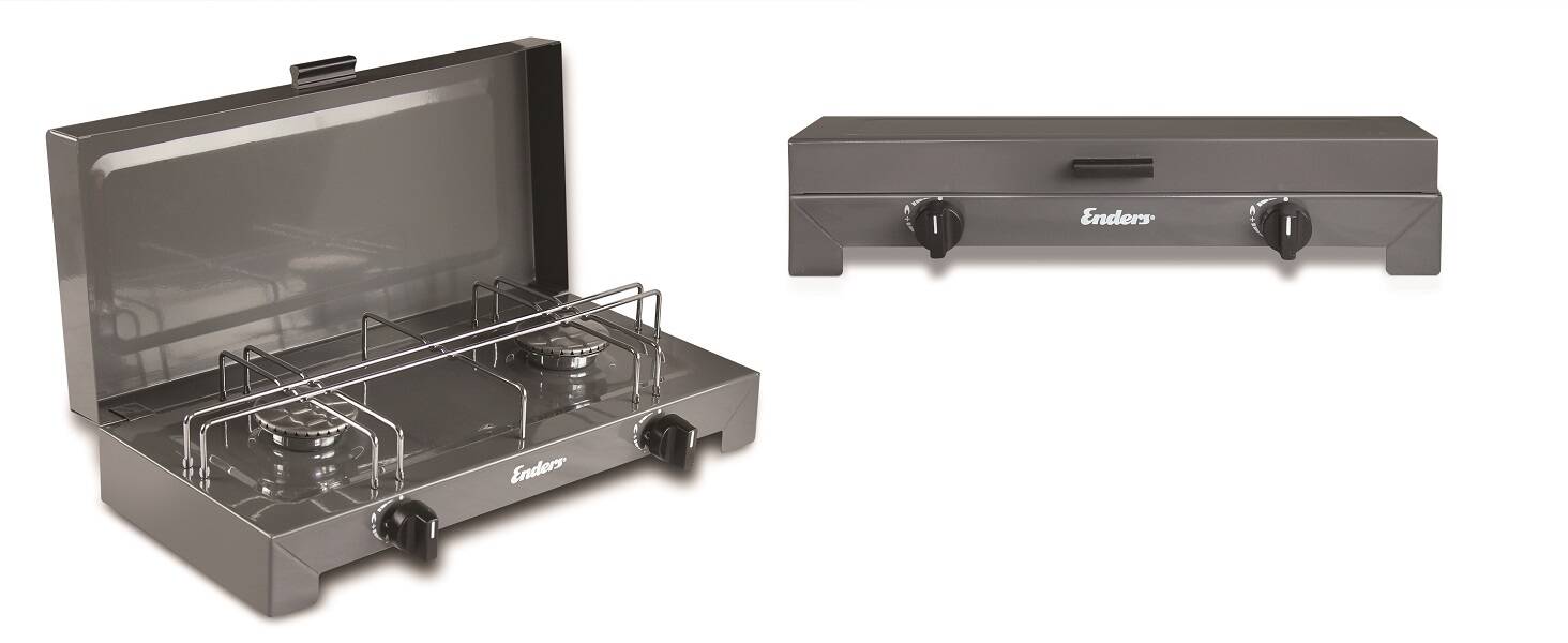 Enders Gaskocher » Canberra 2 « Mit 2 x 2,3 kW Starkbrennern