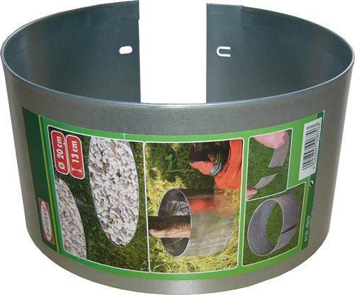 Belissa Rasenkante / Kreis / Baumring verzinkt Ø 20 cm - Höhe: 13 cm