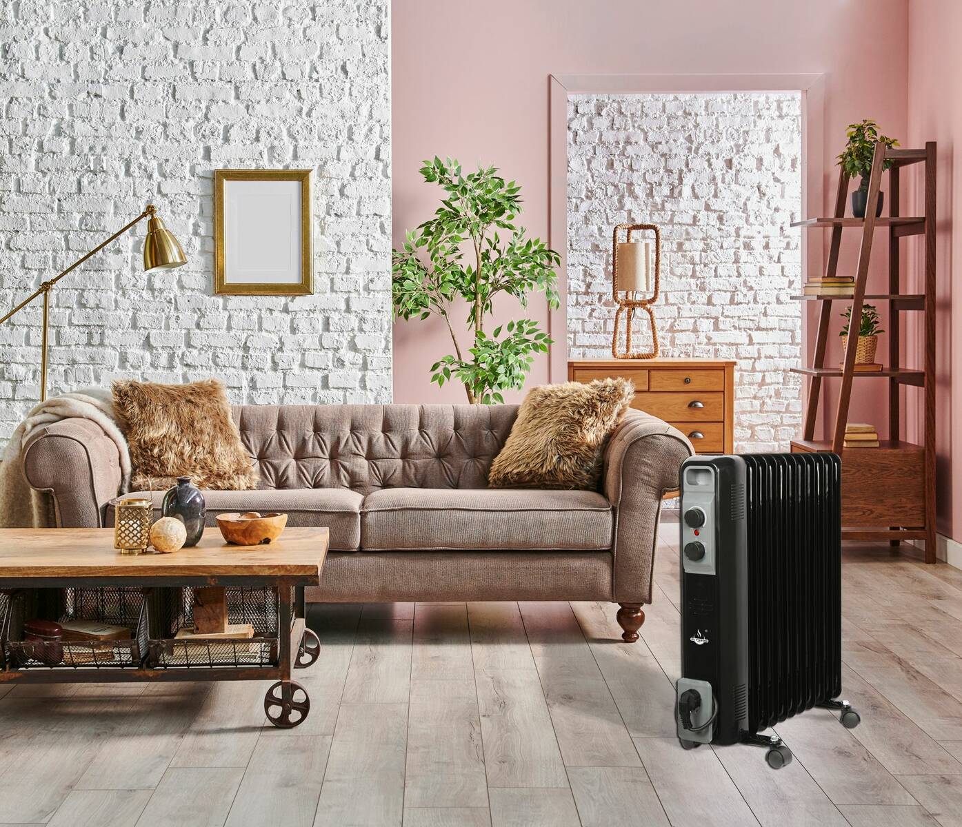 El Fuego Elektro-Ölradiator » AY7044 « Schwarze Edition - 11 Rippen