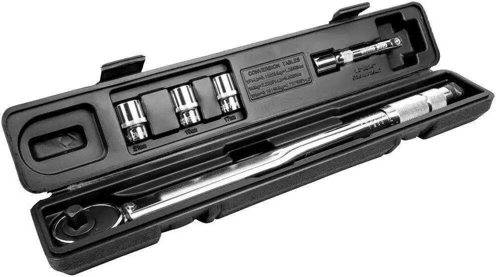 Güde » Drehmomentschlüssel Set 5-tlg « im Koffer, 40-210 Nm