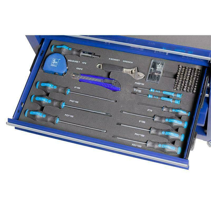 Einhell Werkstattwagen 180 Teile » BT-WW 180 Kit « inkl. Ablagefach