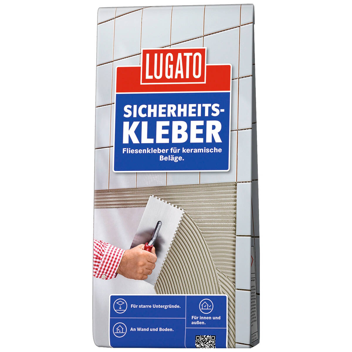 Lugato » Sicherheitskleber « 5 kg Sack, für Wand- und Bodenfliesen