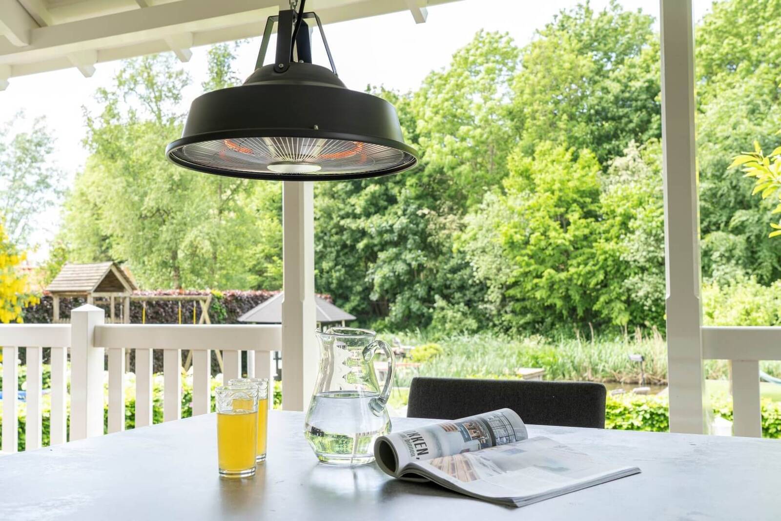 Eurom Partyzelt-Heizung » 1500 Sail Grey « Retro-Design, 1500 W